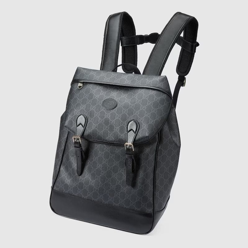 GUCCI MEDIUM BACKPACK WITH INTERLOCKING G