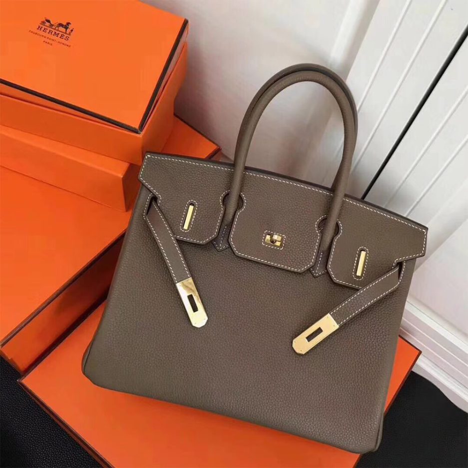HERMES BIRKIN BAG 30 (Elephant Gray)