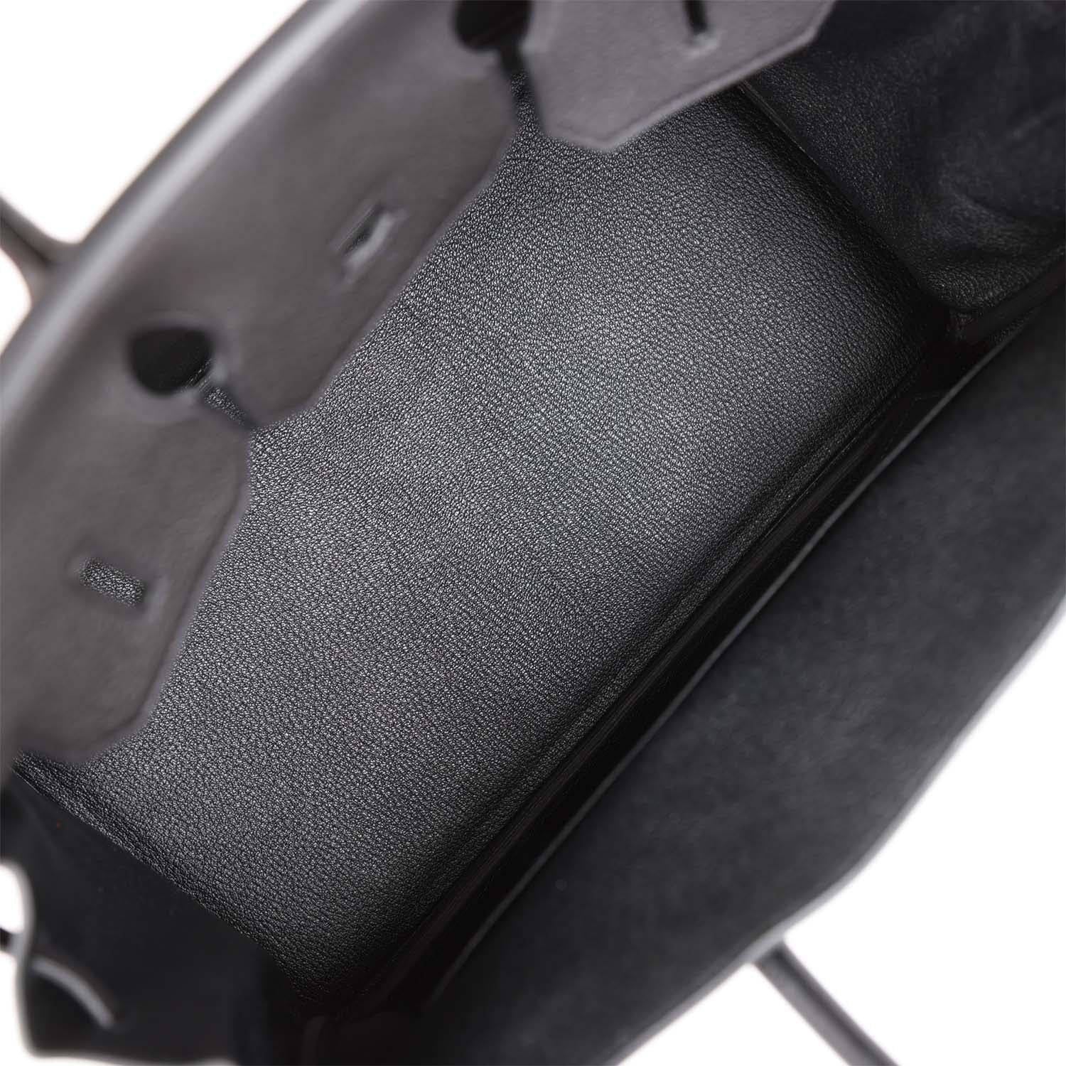 HERMES Birkin 35 Black Togo Palladium Hardware