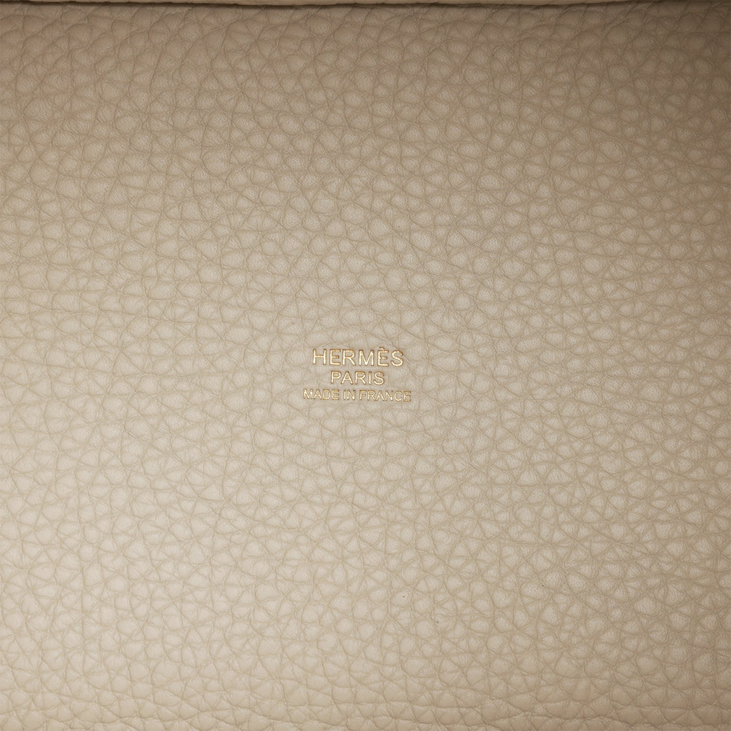 HERMES Picotin Lock 18 Beton Clemence Gold Hardware