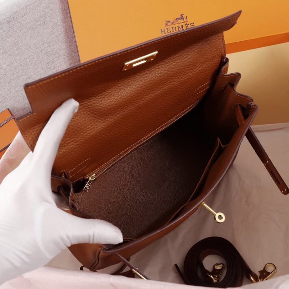 Hermes Kelly 28 （brown）