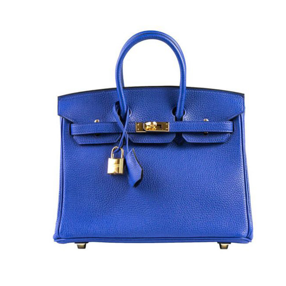 HERMES BIRKIN BAG 25（BLUE）