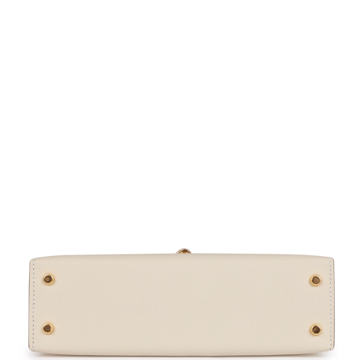 HERMES Kelly Sellier 20 Craie Epsom Gold Hardware