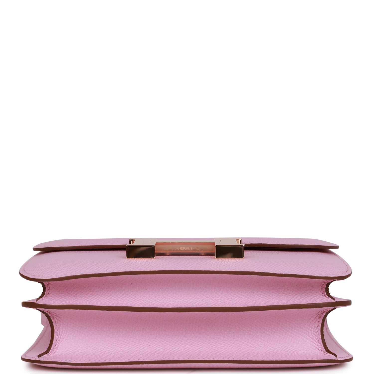 HERMES Constance 18 Mauve Syestre Epsom Rose Gold Hardware