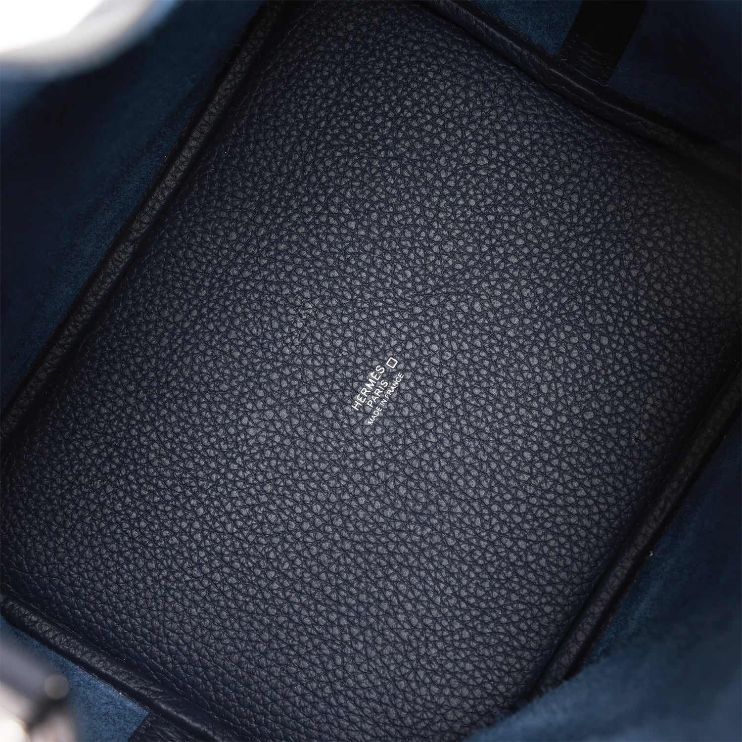 Hermes Picotin Lock 18 Bleu Nuit Clemence and Matte Alligator Touch Palladium Hardware