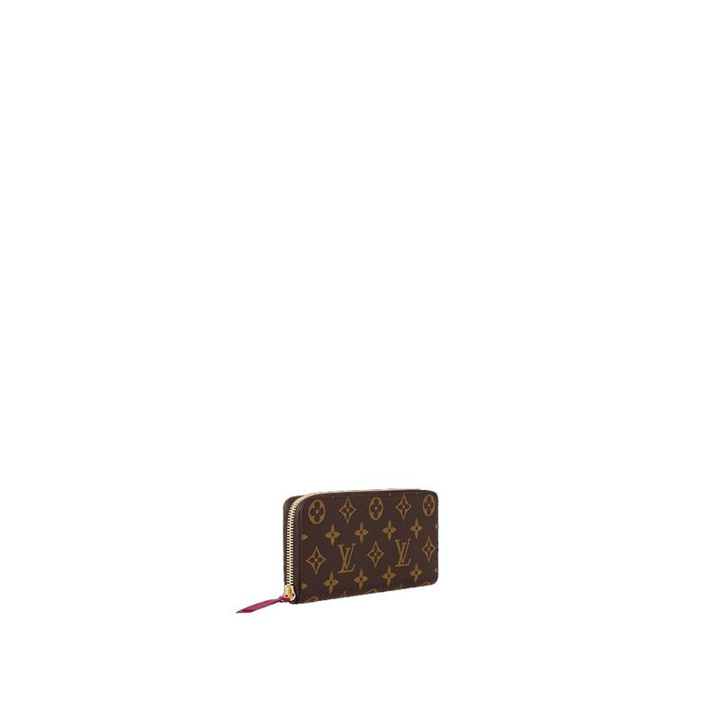 Louis Vuitton Monogram Canvas Clemence Wallet M60742 Fuchsia