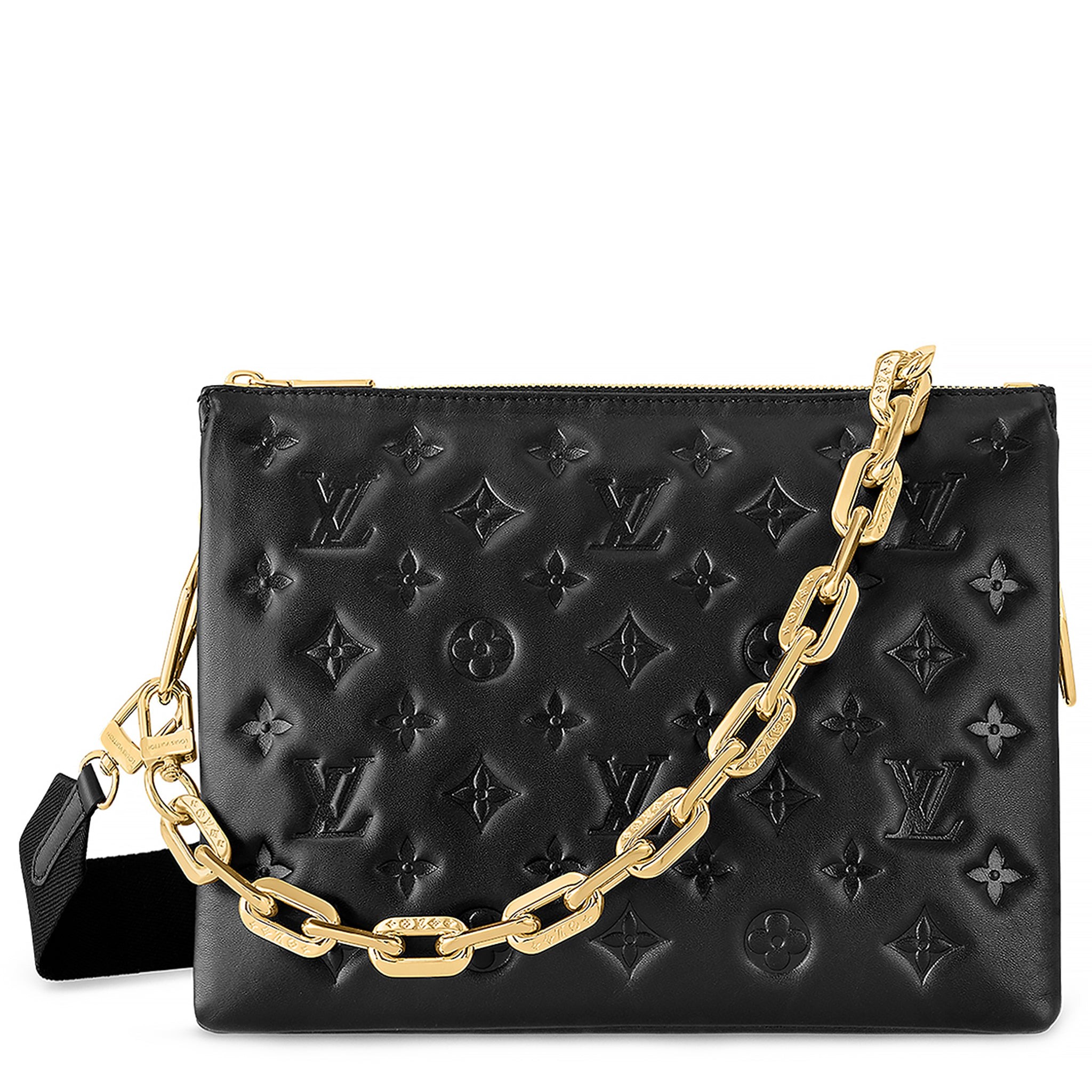 Louis Vuitton Monogram Black Coussin PM Bag M21260