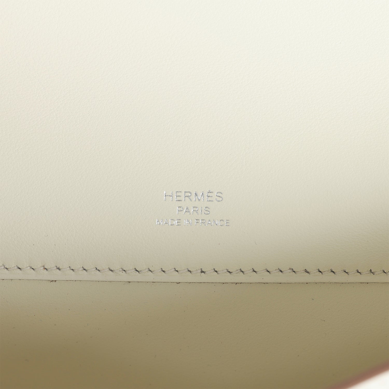 HERMES Kelly Cut Mushroom Swift Palladium Hardware