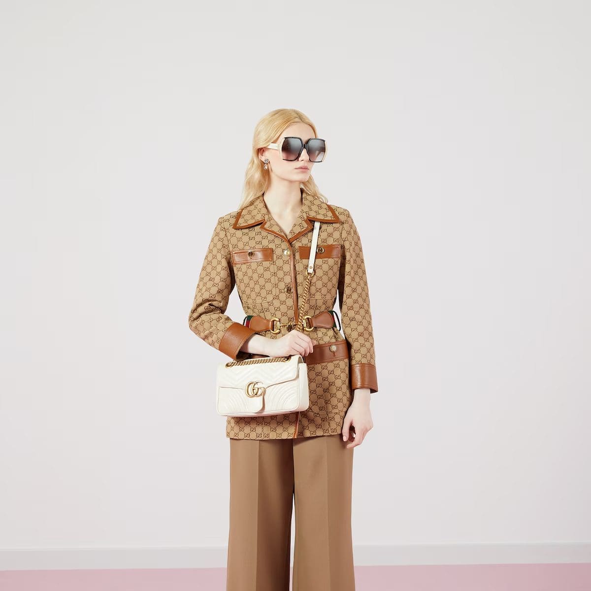 GUCCI MARMONT SMALL MATELASS?? SHOULDER BAG