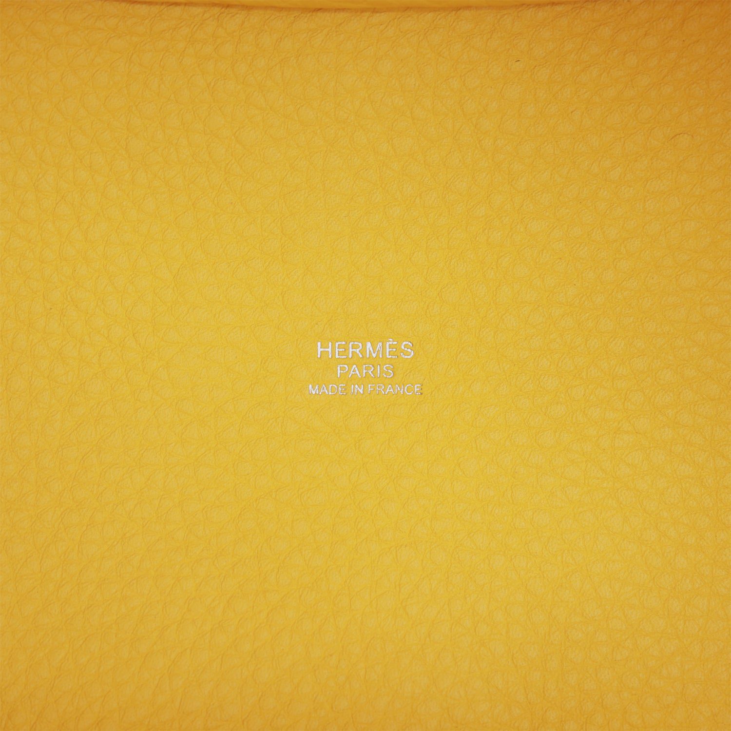 Hermes Picotin Lock 18 Jaune de Naples Clemence Palladium Hardware