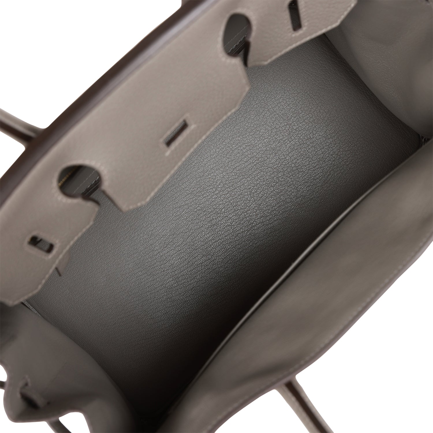 HERMES Birkin 30 Gris Meyer Togo Rose Gold Hardware