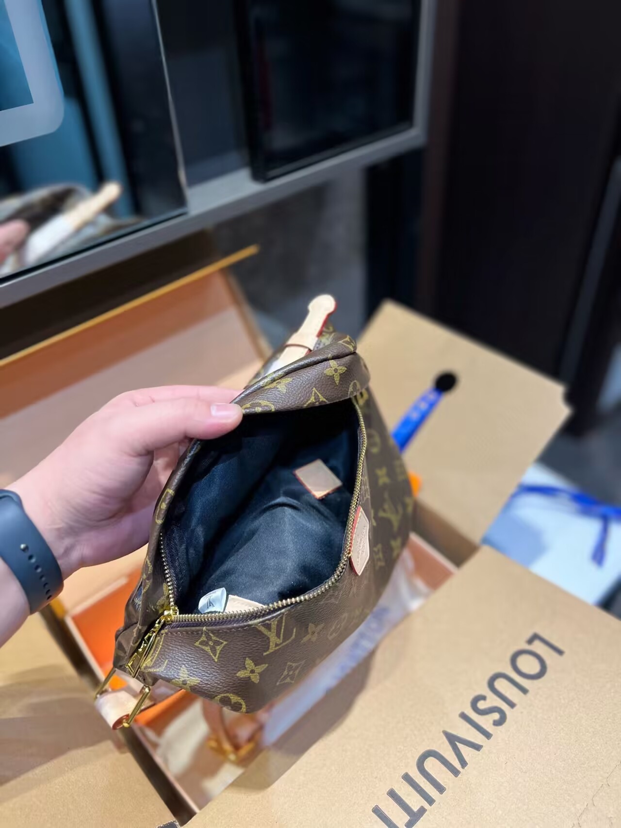 Louis Vuitton Monogram Canvas Bumbag MM