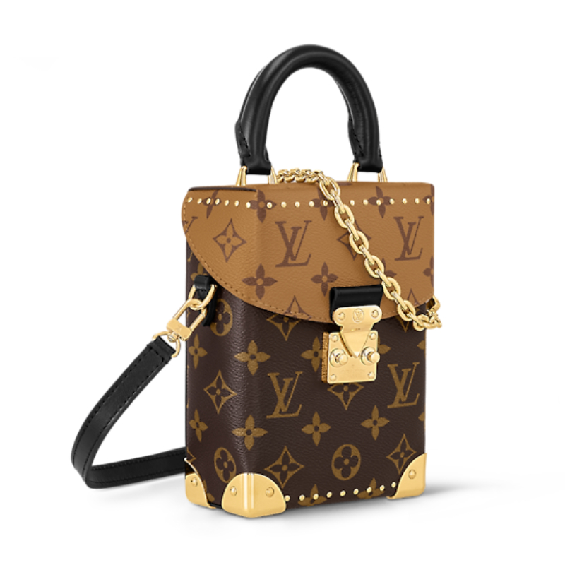 Louis Vuitton | Monogram Casual Style Unisex Chain Leather Party Style