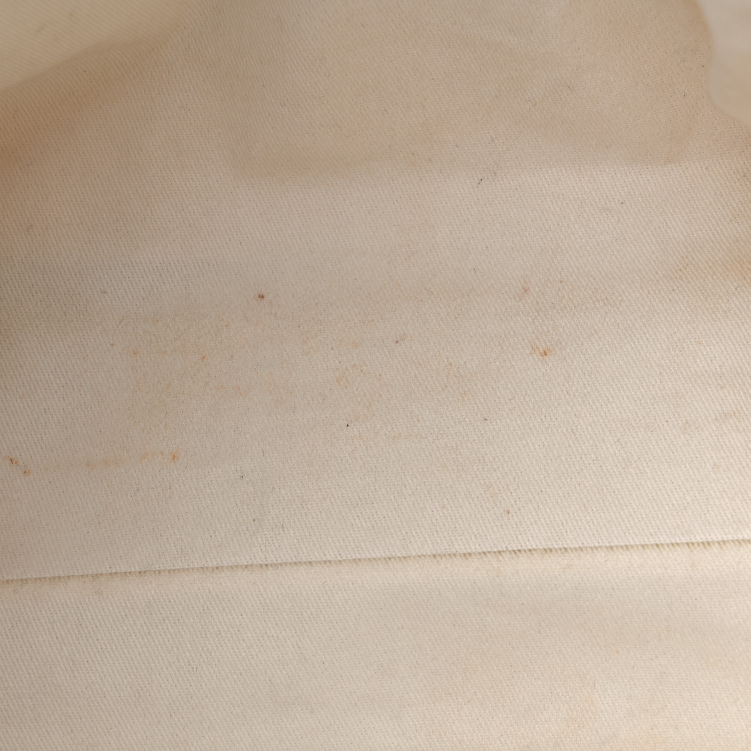 CHANEL Canvas Pearl Large Deauville Tote Ecru Beige