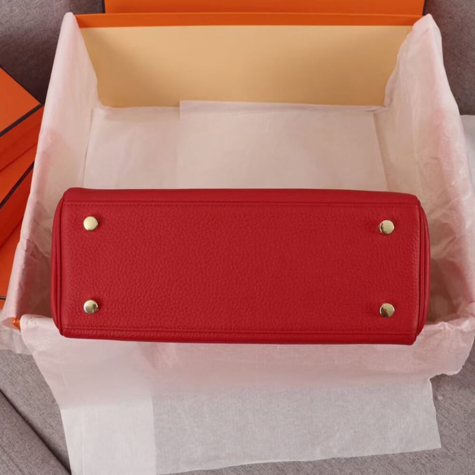 Hermes Kelly 28 （ red ）