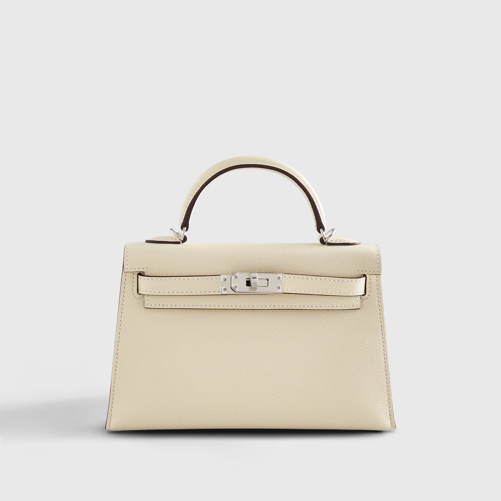 HERMES Kelly 20 Epsom Nata