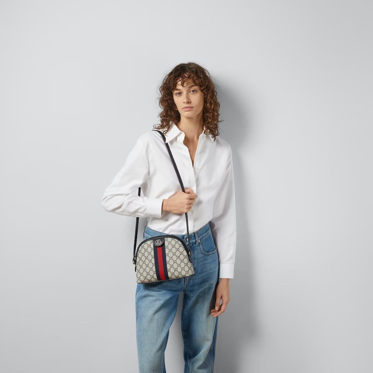 GUCCI OPHIDIA SMALL GG SHOULDER BAG