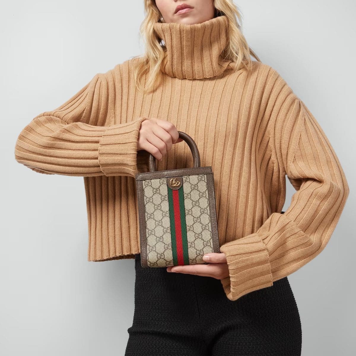 GUCCI OPHIDIA GG SUPER MINI BAG