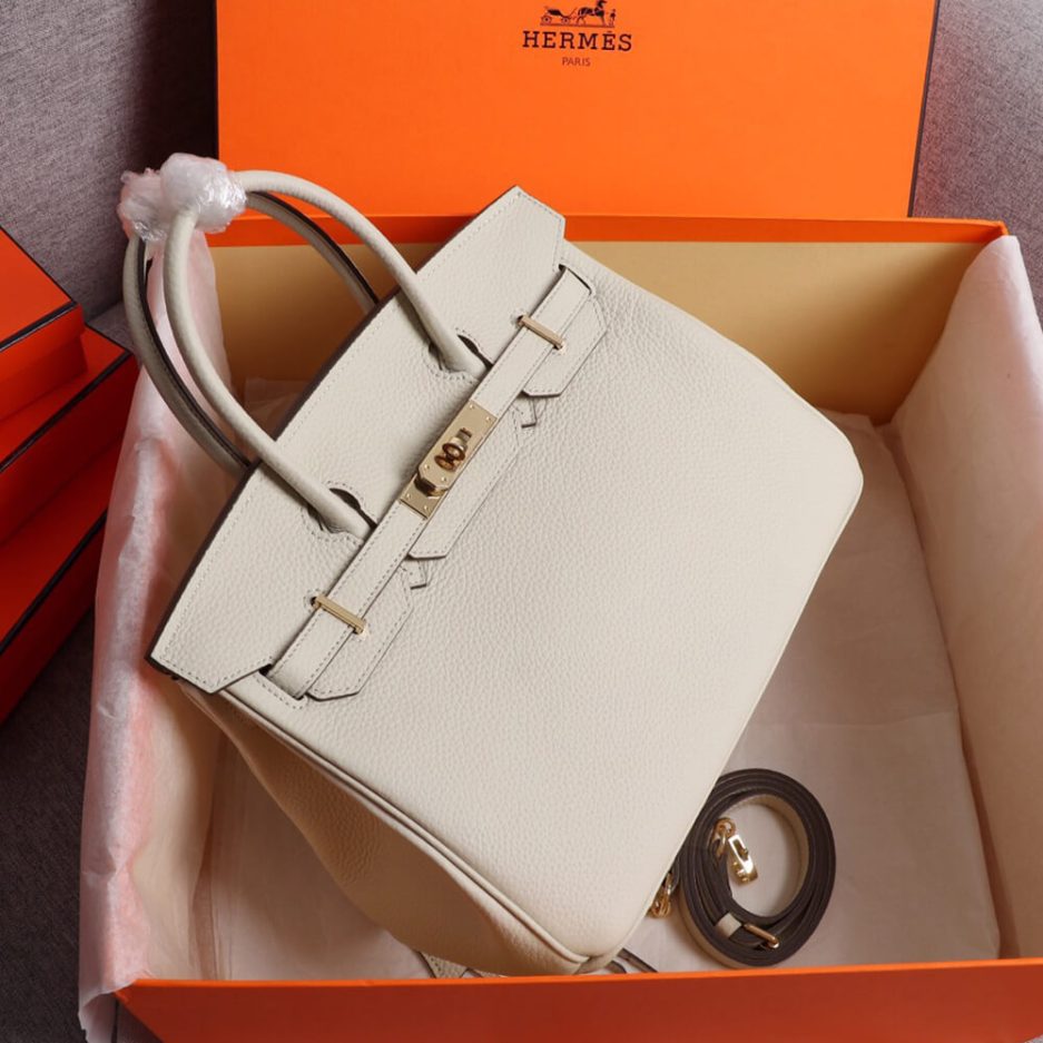 HERMES BIRKIN BAG 25（IVORY WHITE）
