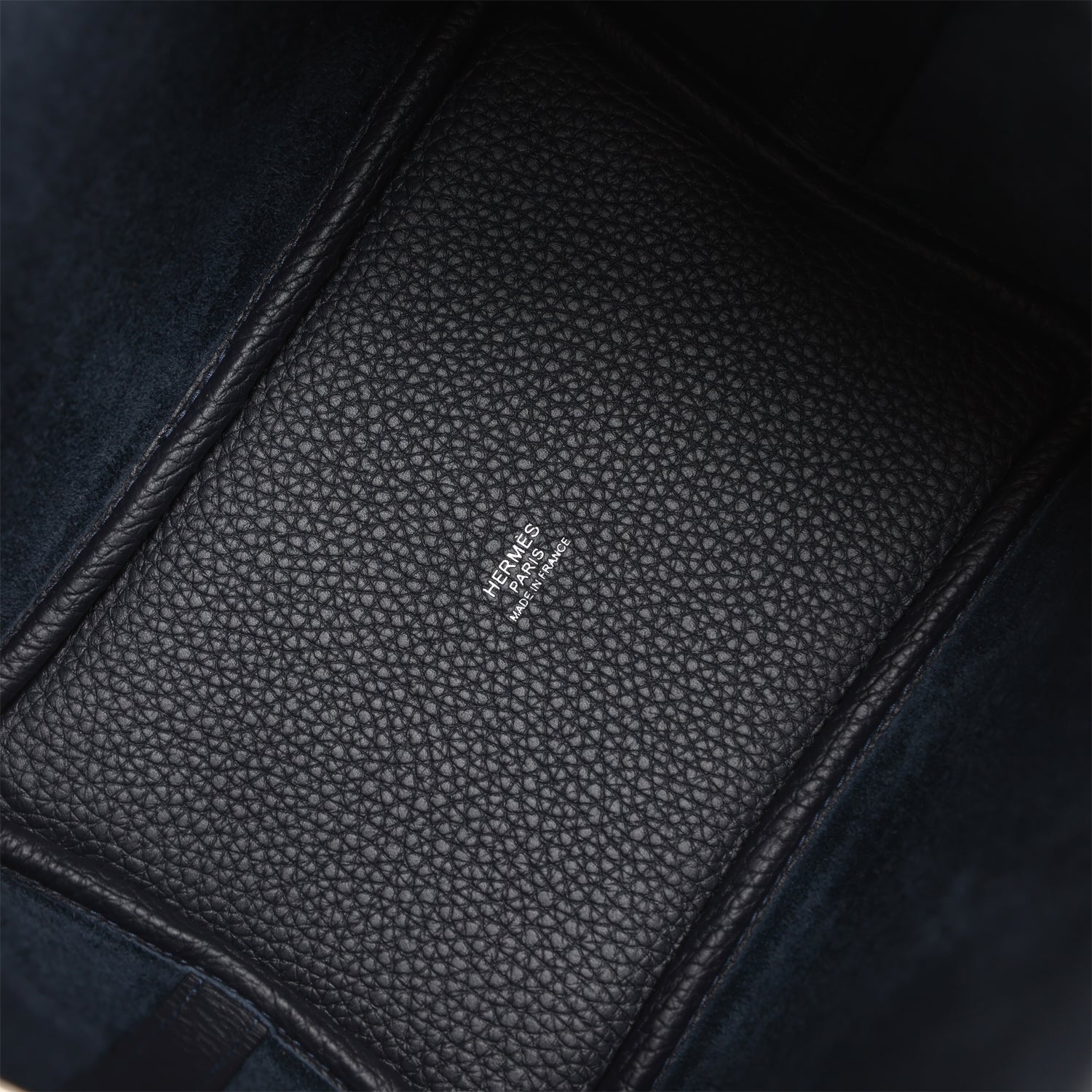 HERMES Picotin Lock 18 Caban Clemence Palladium Hardware