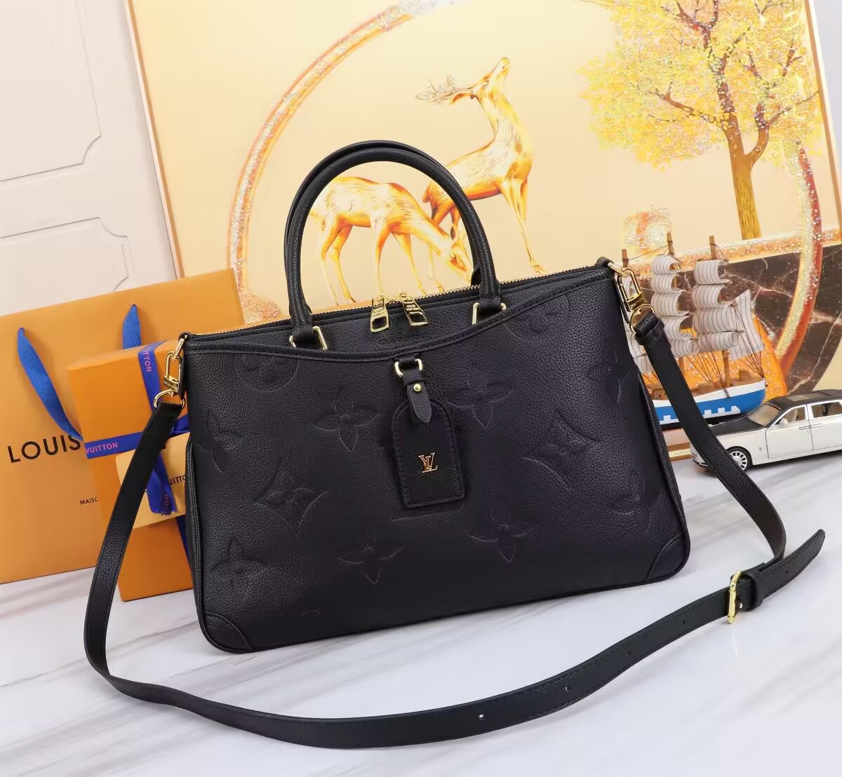 Louis Vuitton TRIANON medium handbag M46487