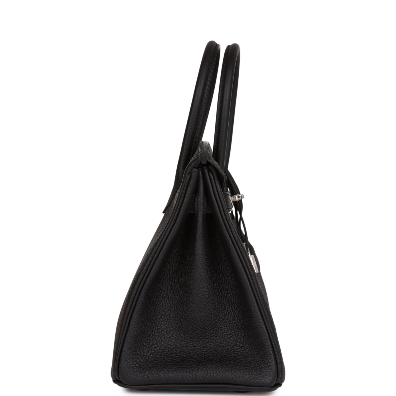 HERMES Birkin 30 Black Togo Palladium Hardware