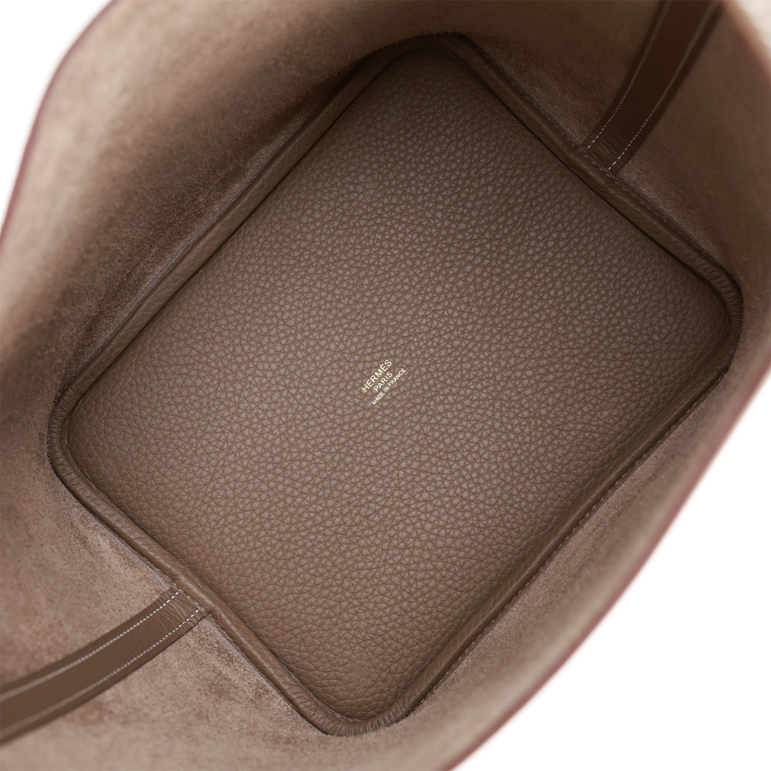 HERMES Picotin Lock 22 Etoupe Clemence Gold Hardware