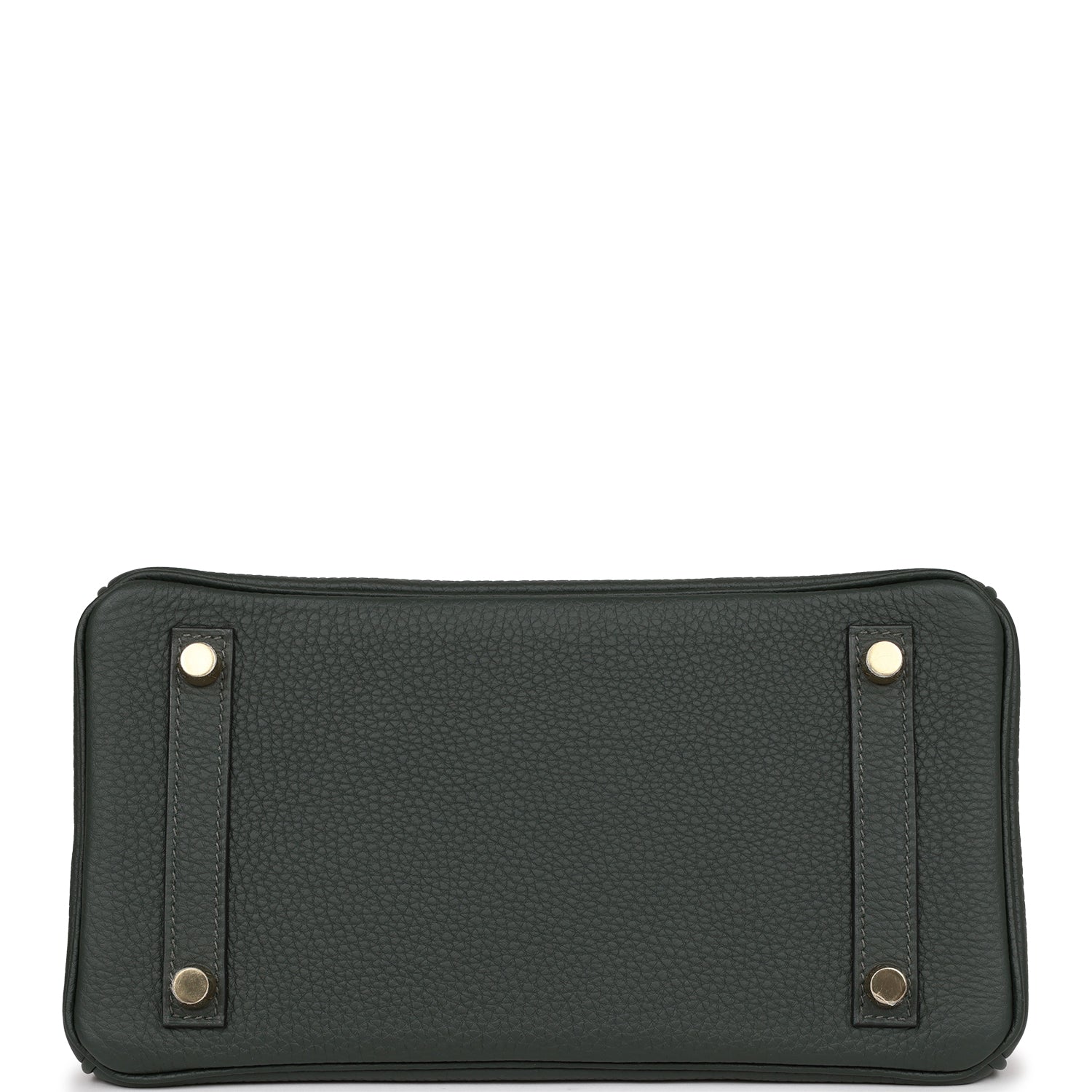 HERMES Birkin 25 Vert Fonce Togo Gold Hardware