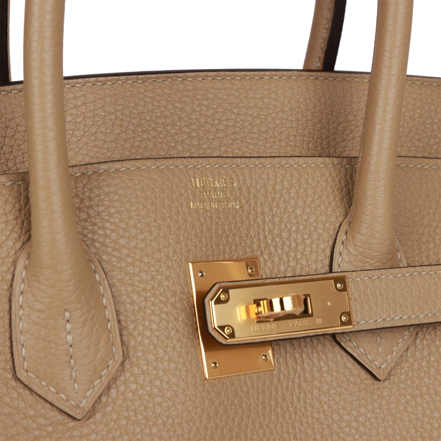 HERMES Birkin 35 TrencHERMES Clemence Gold Hardware
