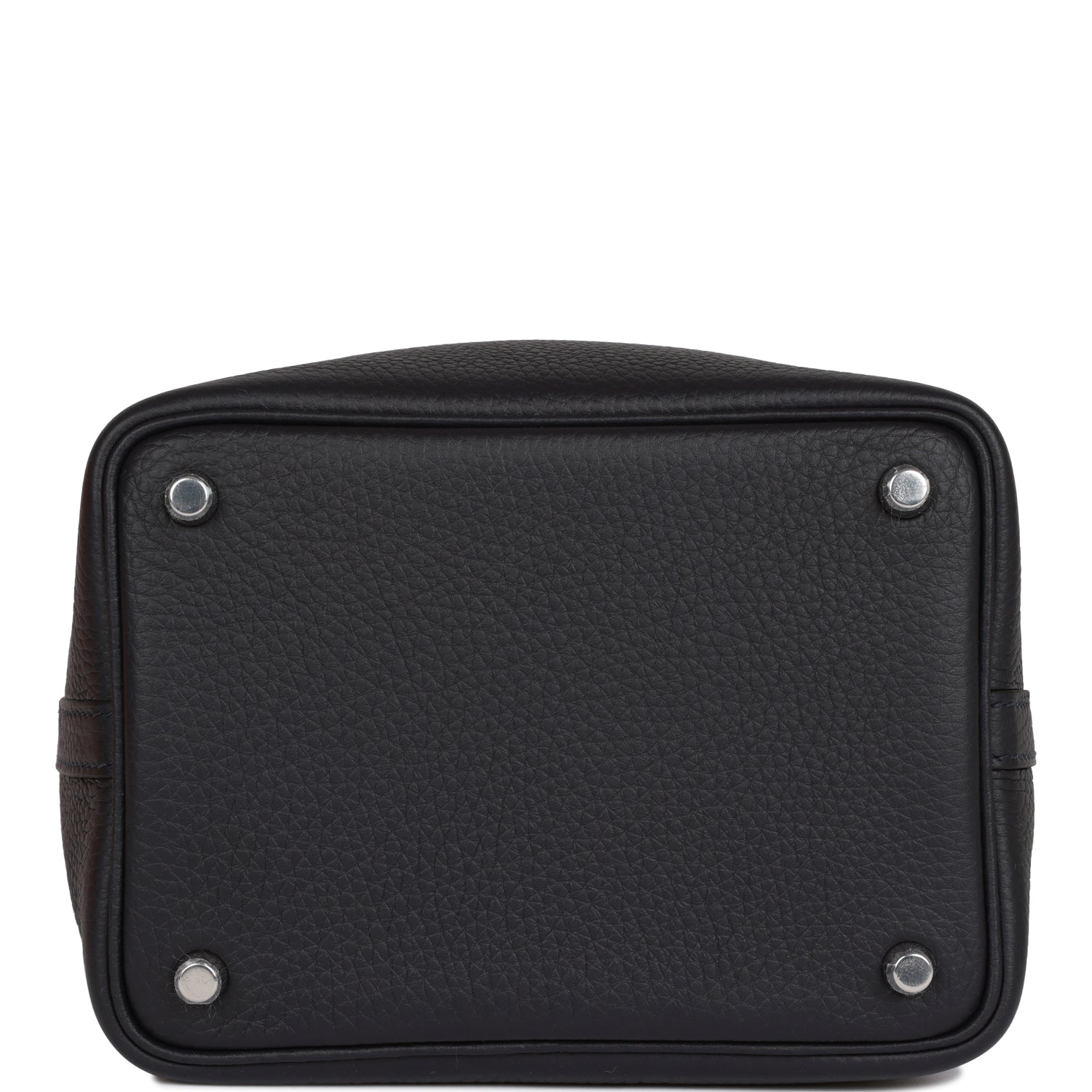 HERMES Picotin Lock 18 Caban Clemence Palladium Hardware