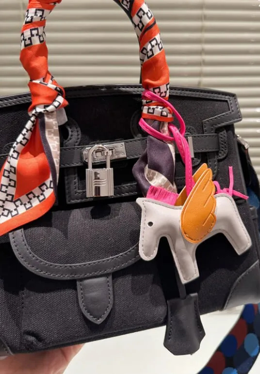 HERMÈS BIRKIN CARGO 25 BLACK SWIFT AND TOILE CANVAS PALLADIUM HARDWARE