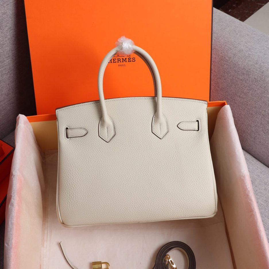HERMES BIRKIN BAG 25（IVORY WHITE）