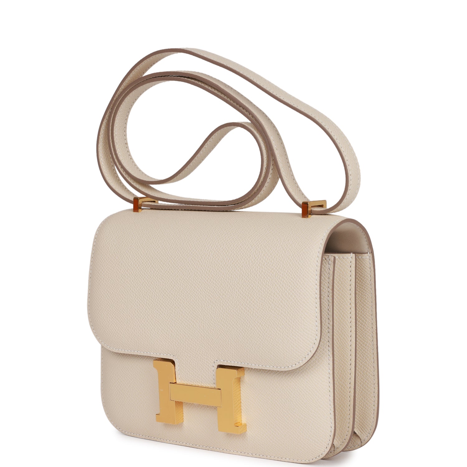 HERMES Constance 1-18 Craie Epsom Gold Hardware