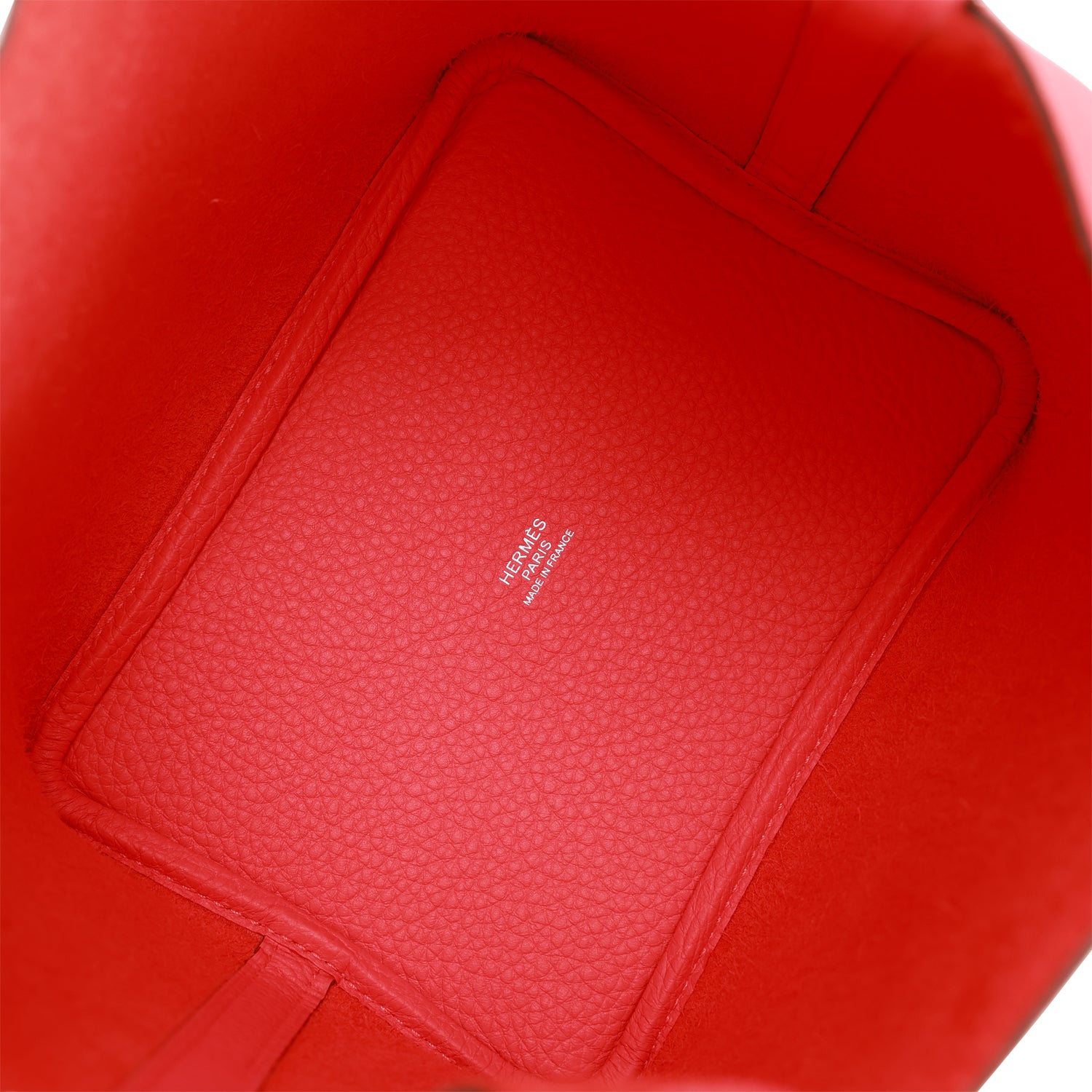 HERMES Picotin Lock 18 Rose Texas Clemence Palladium Hardware