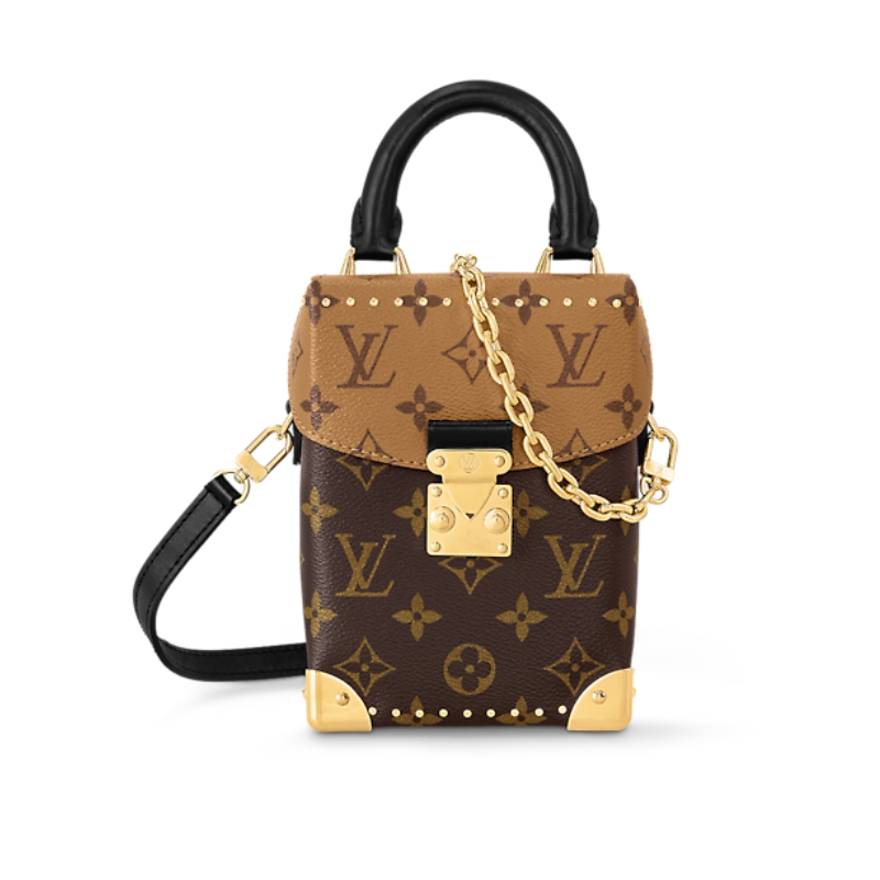 Louis Vuitton | Monogram Casual Style Unisex Chain Leather Party Style