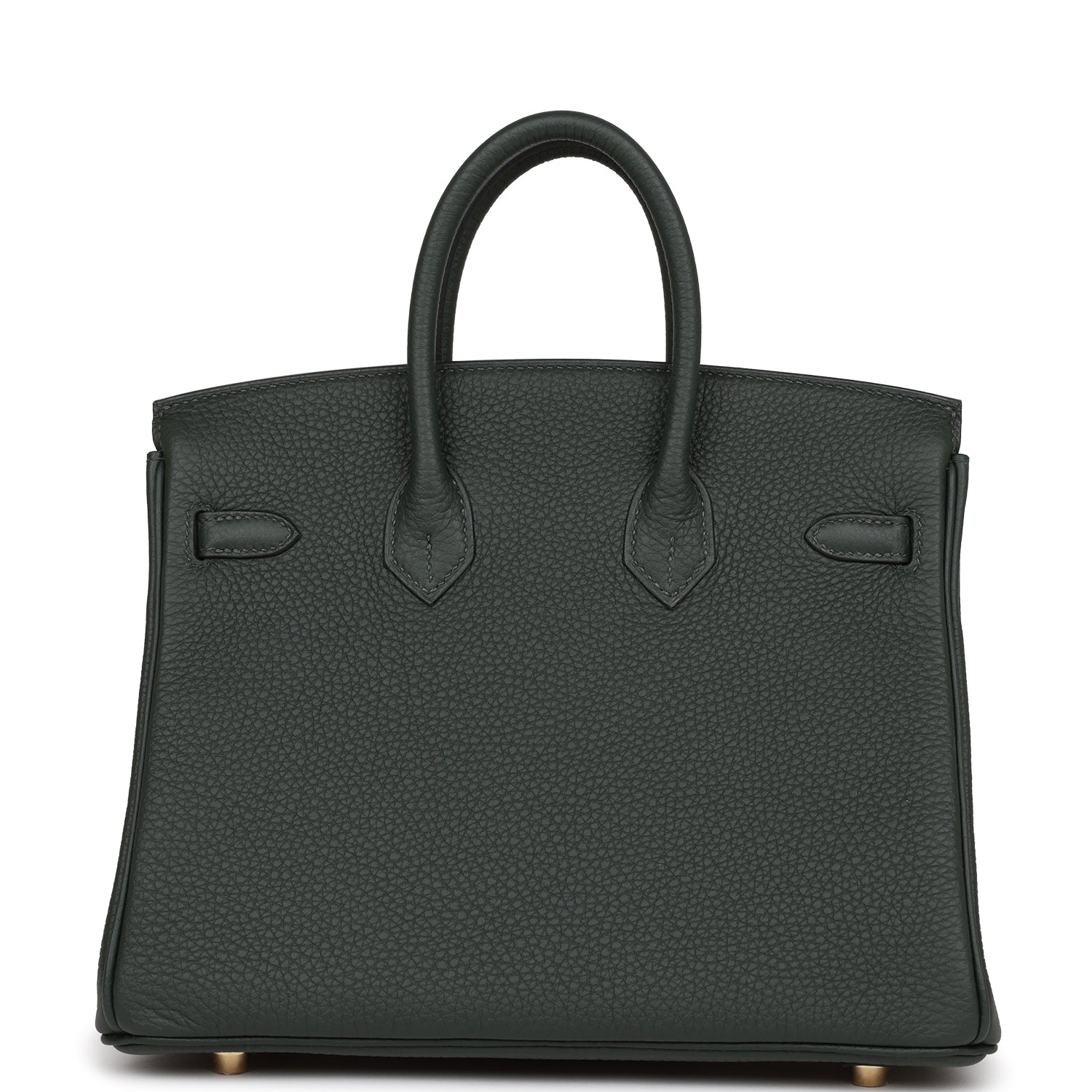 HERMES Birkin 25 Vert Fonce Togo Gold Hardware