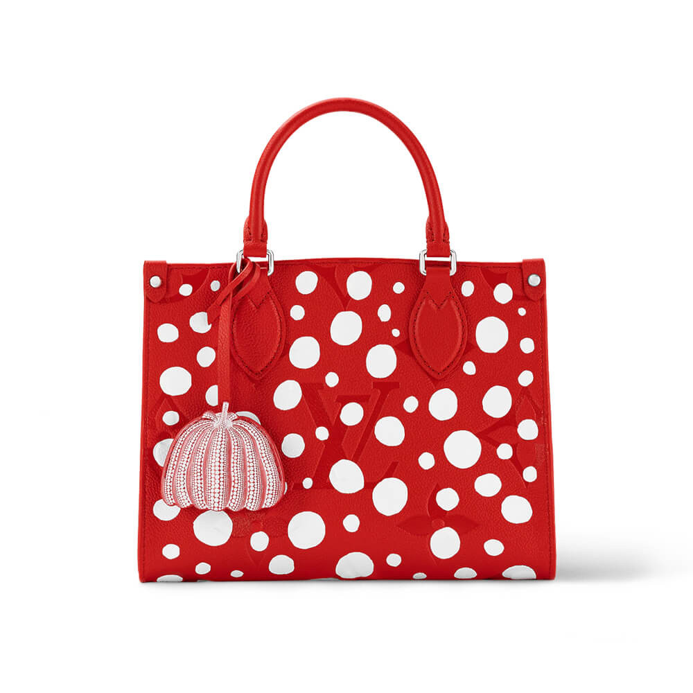 LOUIS VUITTON Yayoi Kusama OnTheGo PM Red
