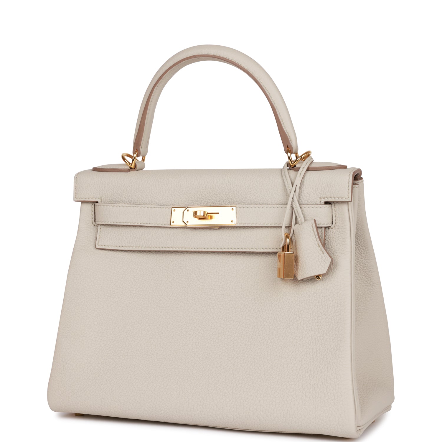 HERMES Kelly Retourne 28 Beton Togo Gold Hardware