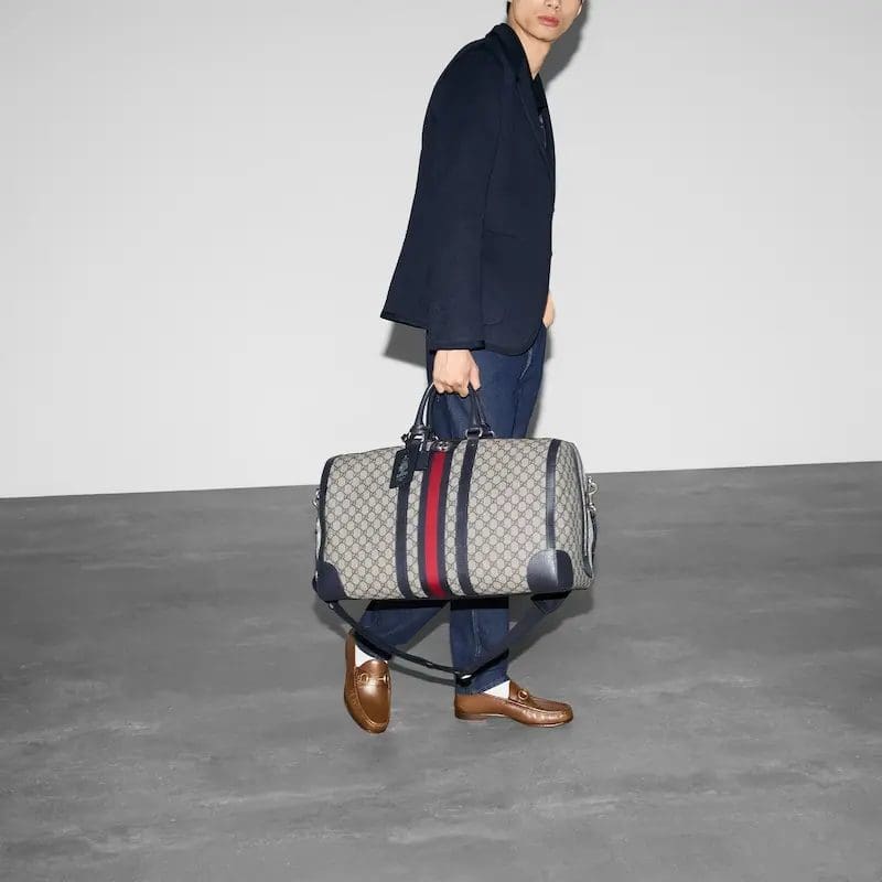 GUCCI SAVOY LARGE DUFFLE BAG