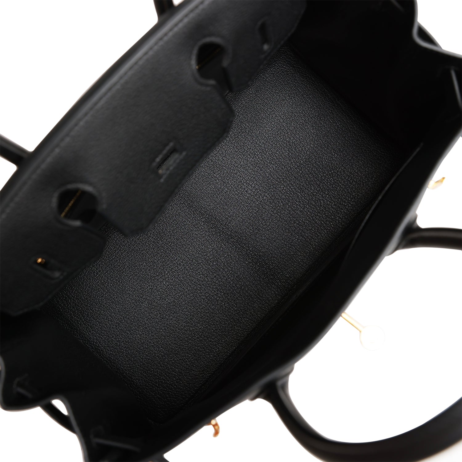 HERMES Birkin 30 Black Togo Gold Hardware