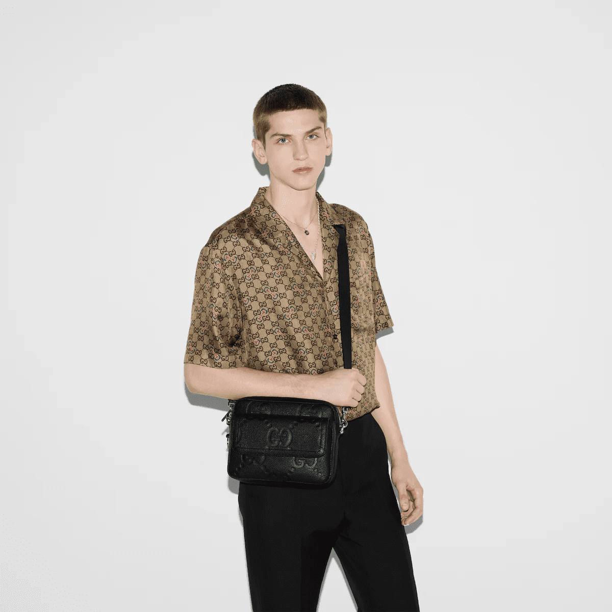 GUCCI Jumbo GG small crossbody bag