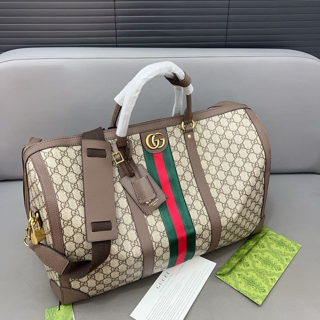 GUCCI SAVOY LARGE DUFFLE BAG
