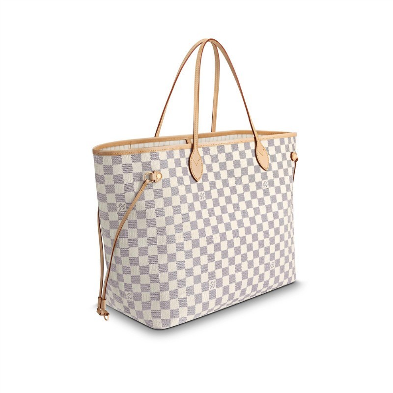 LOUIS VUITTON Damier Azur Canvas Neverfull GM N41360