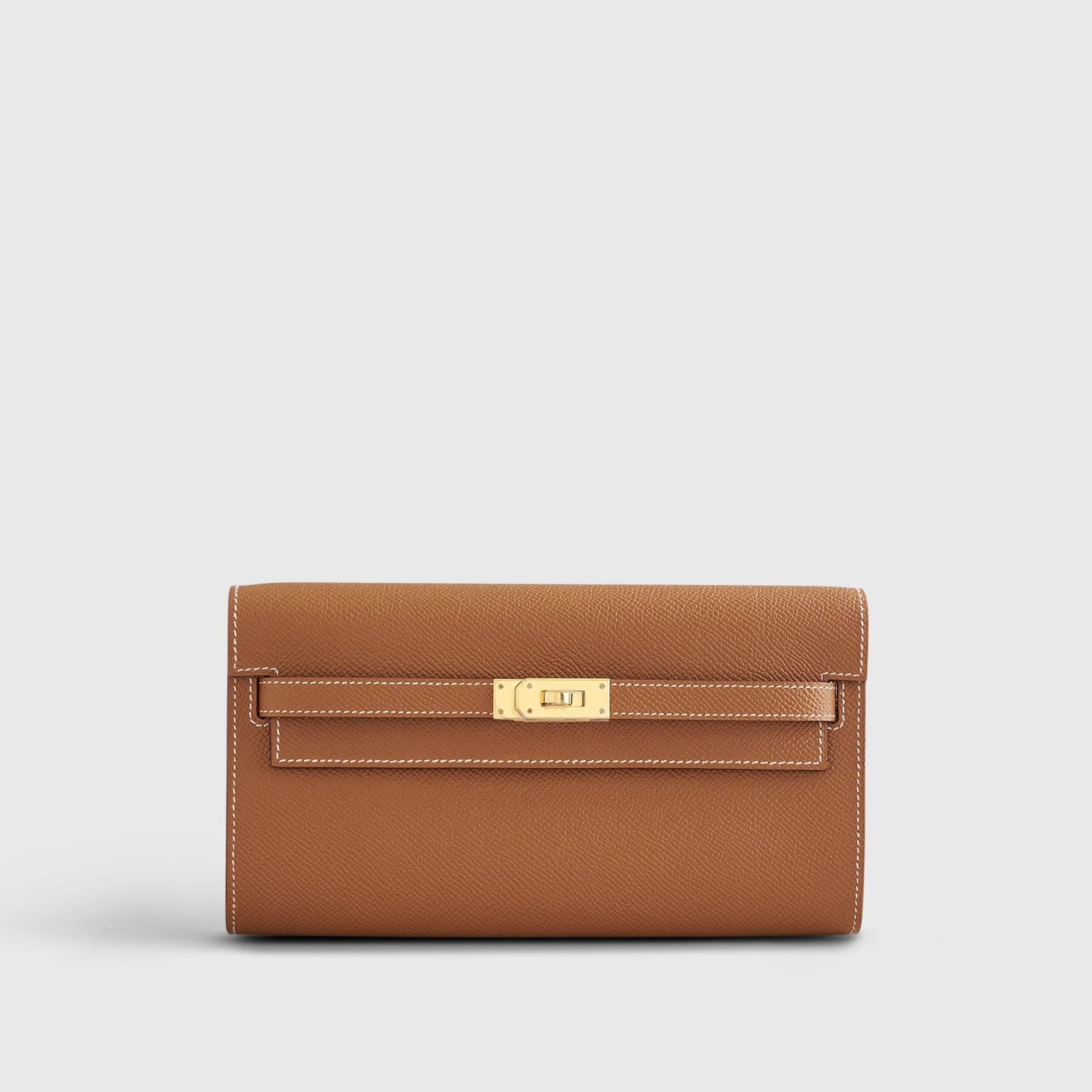 HERMES Kelly To Go Epsom Gold Gold Hardware