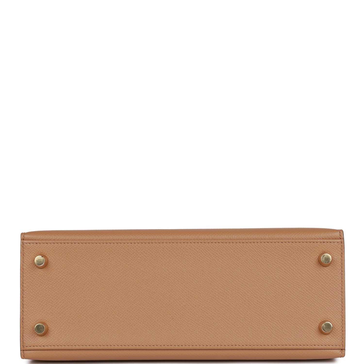 HERMES Kelly Sellier 25 Chai Epsom Gold Hardware