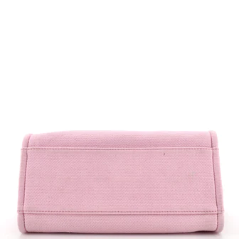CHANEL Deauville NM Tote Mixed Fibers Small