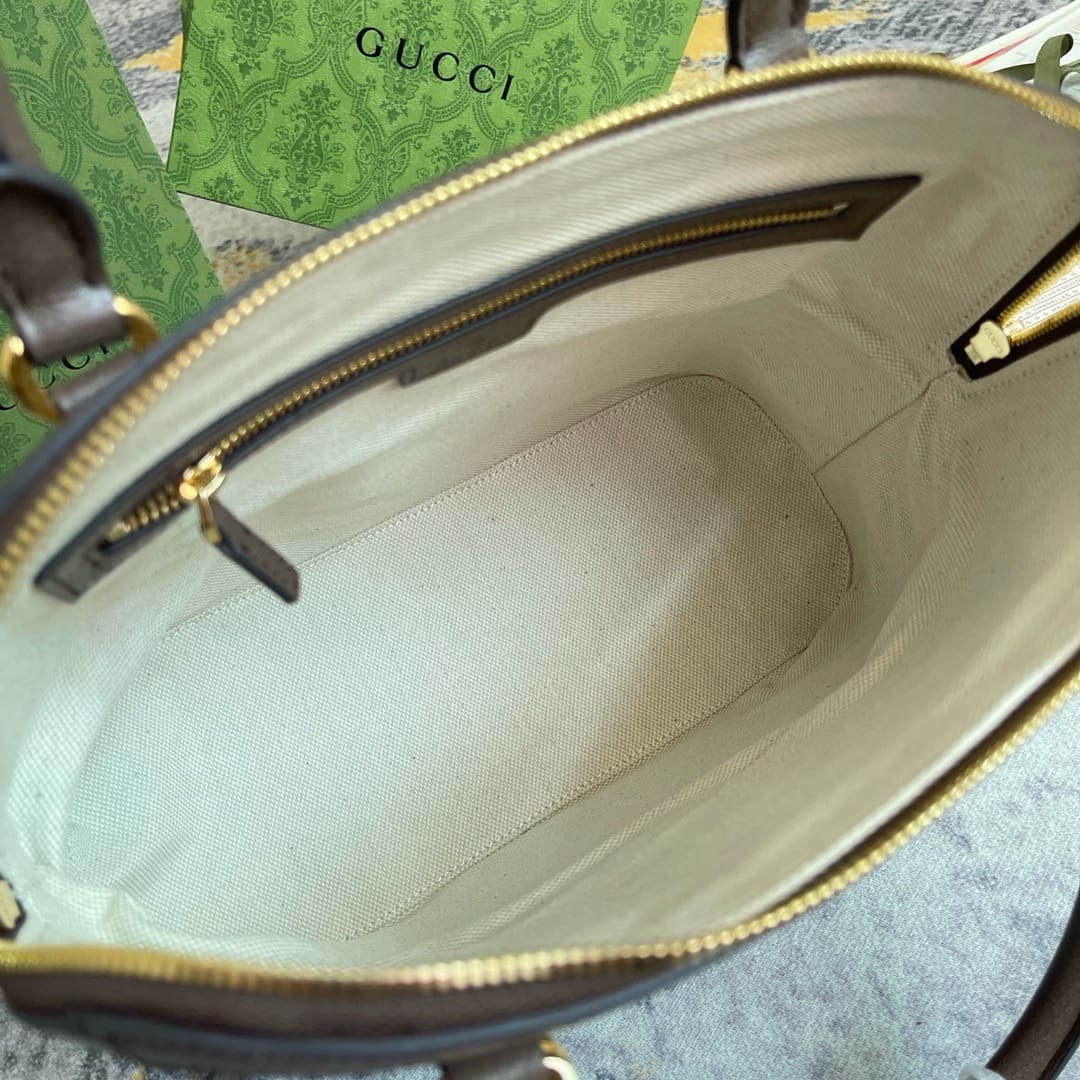 GUCCI OPHIDIA MEDIUM TOP HANDLE BAG