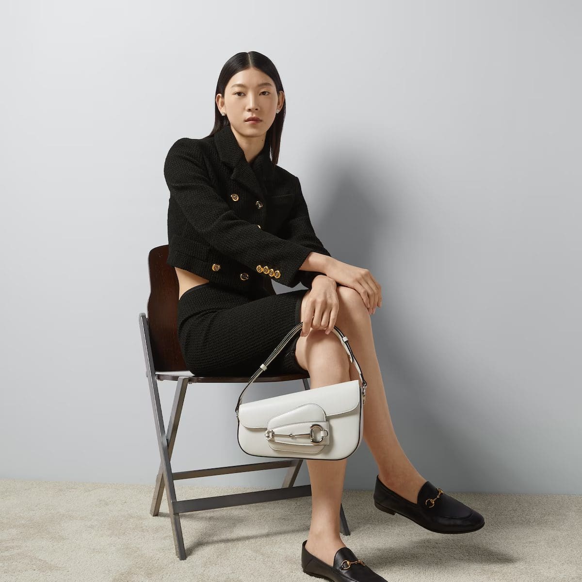 GUCCI HORSEBIT 1955 SMALL SHOULDER BAG