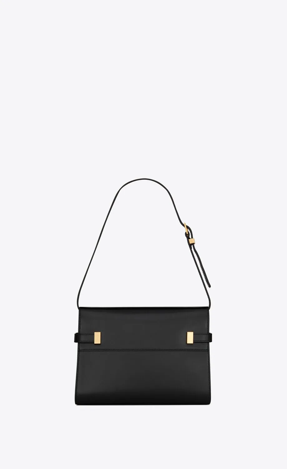 SAINT LAURENT MANHATTAN SMALL SHOULDER BAG IN BOX SAINT LAURENT LEATHER