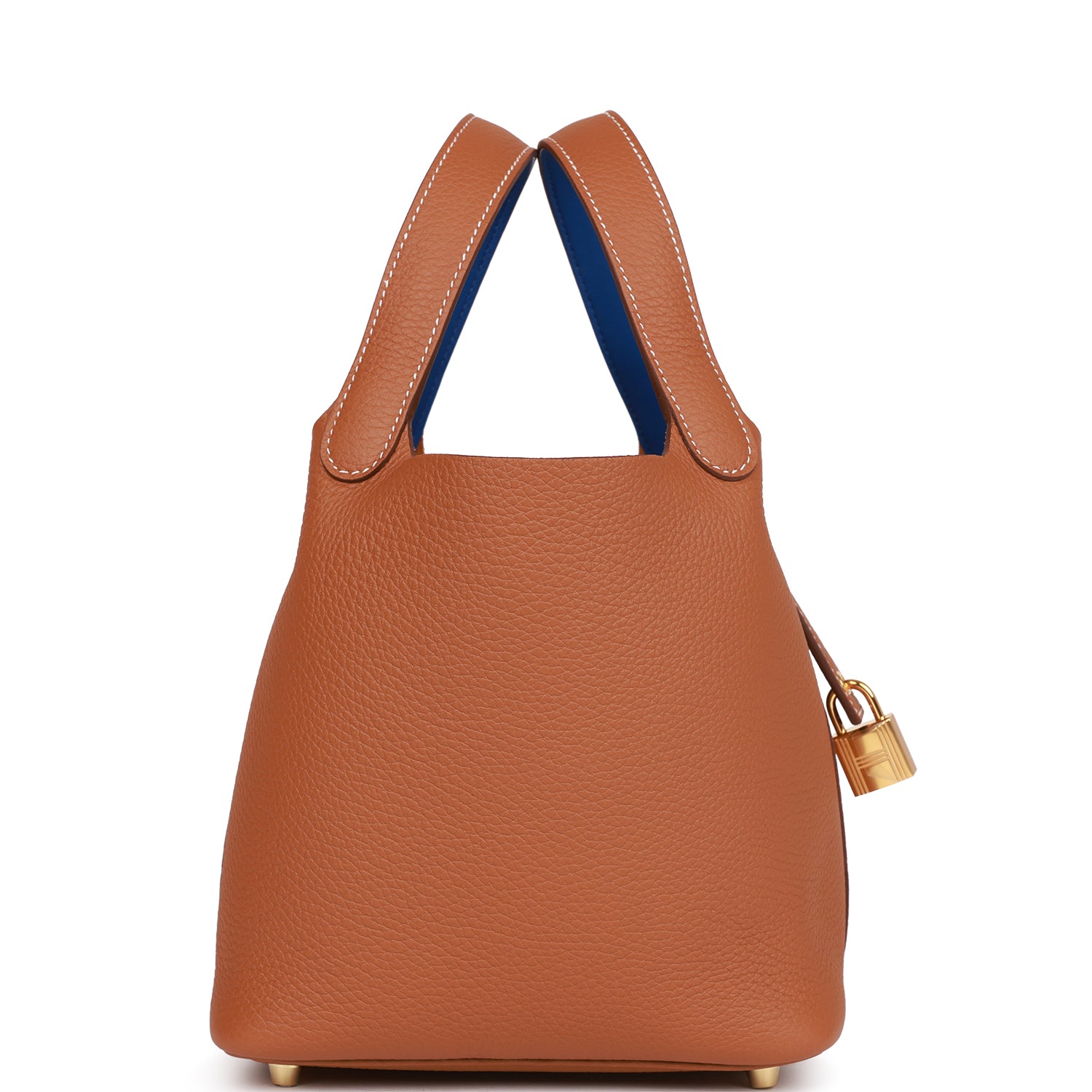 HERMES Eclat Picotin Lock 18 Gold Clemence Gold Hardware